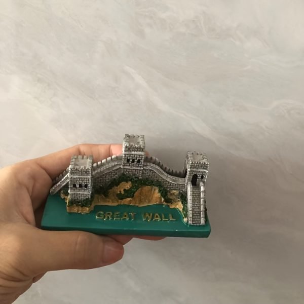 Goodsright Decor Resin Great Wall of China Miniature Sculpture, Moss Micro Landscape Decor, Aquarium Ornament, DIY Decorative Figurine