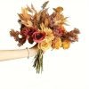 Goodsright Decor 1pc Lifelike Artificial Flowers - Beautifully Arranged Silk Bouquet for Wedding, Home, Kitchen, and Garden Party Decor - Perfect Centerpiece for Special Occasions