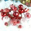 efe04bf285292732026634830eaad3c0-1 Goodsright Decor 42pcs Christmas Balls Gifts Christmas Tree Decorations, Christmas Tree Decoration Sets Red Platinum Pink Blue Christmas Balls Shatterproof Hanging Tree Decorations Large And Small Decorations, Christmas Tree Decorations Holiday Party