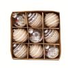 Goodsright Decor 9pcs 3.15inch Christmas Ball Pendant, Pendant, Pendant Decor Ornament, Scene Decor, Room Decor, Home Decor, Window Decor Pendant, Holiday Party Decor